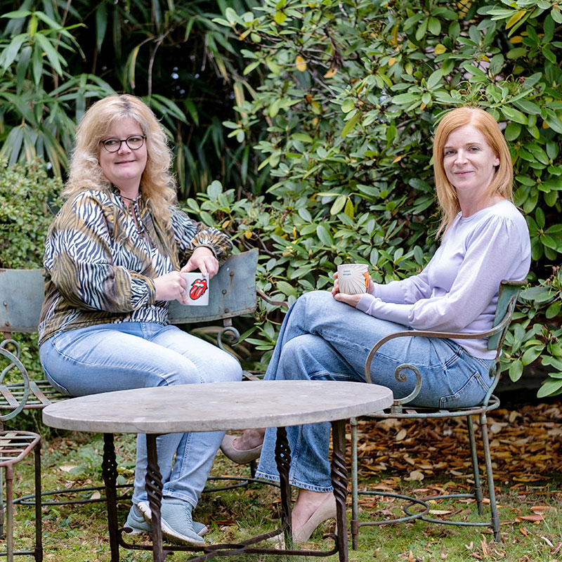 Steuerberater Düsseldorf - Pause im Garten der Kanzlei